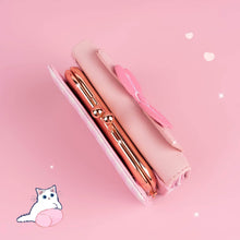 Load image into Gallery viewer, Hello Melody Pink Cat Anime Wallet