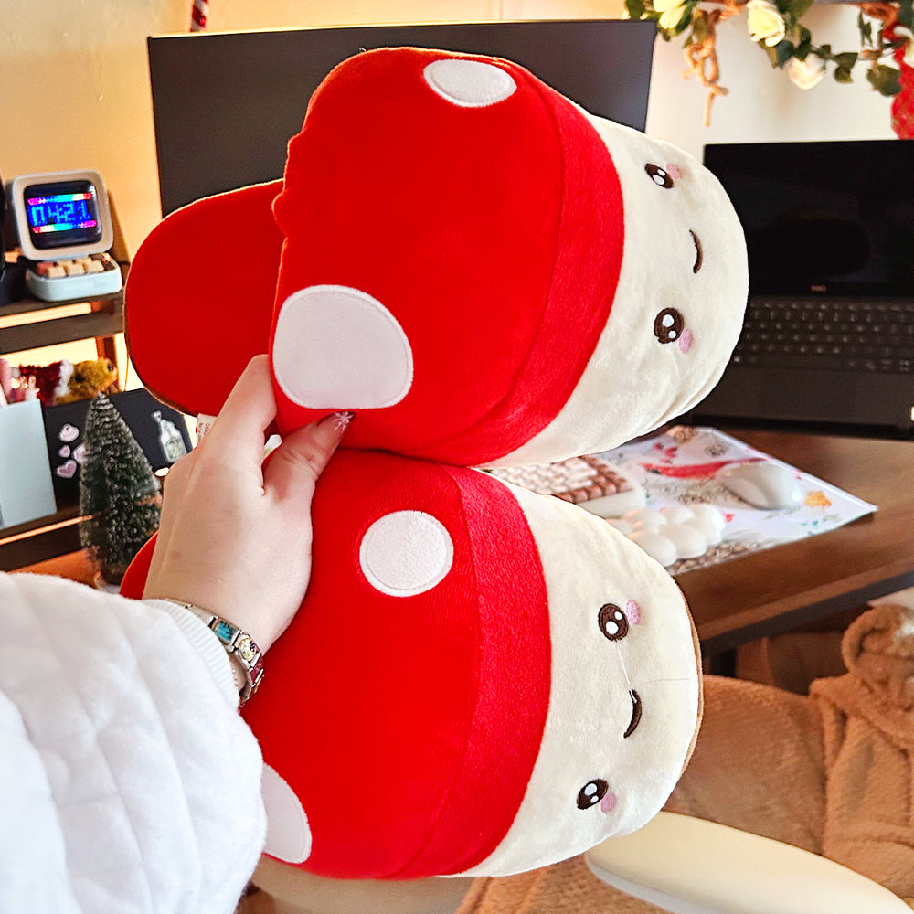 Load image into Gallery viewer, Mushroom Slippers | Cute Cartoon Kawaii Women Shoes