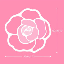 Load image into Gallery viewer, Rose Rug - Round Flower Shaped Carpet