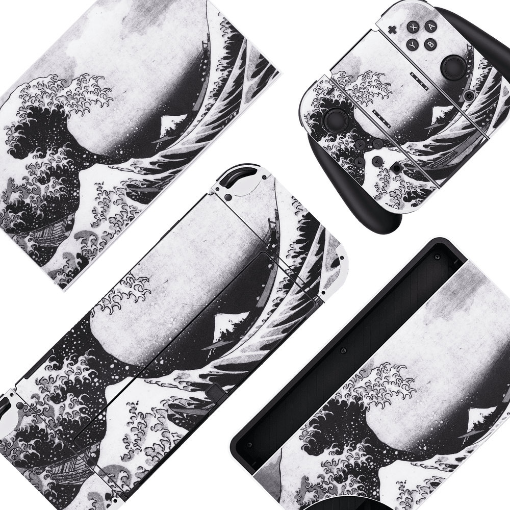 Load image into Gallery viewer, Wave Skin - Japanese Nintendo Switch Lite OLED Switch 2 Wrap
