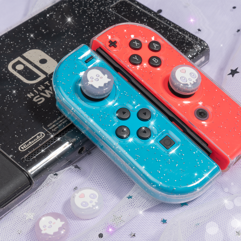 Load image into Gallery viewer, Ghost Skull Thumb Grips - Nintendo Switch Lite OLED & Switch 2 Button Caps