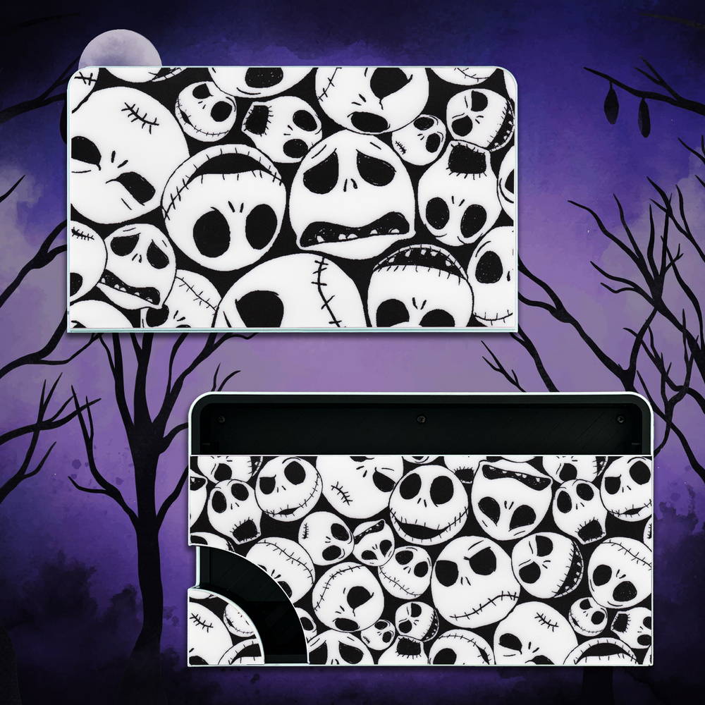 Load image into Gallery viewer, Skulls Switch Skin - Gothic Nintendo Switch Lite OLED Wrap
